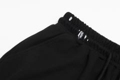 Colored chalk ink splash drawstring shorts
