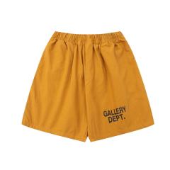 Pure color Martin washed cotton shorts