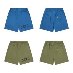 Simple logo solid color casual shorts