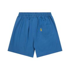 Simple logo solid color casual shorts