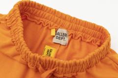 Contrast color double-sided logo solid color shorts