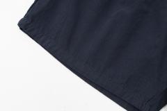 Pure color Martin washed cotton shorts