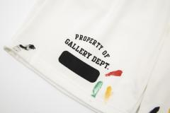 Colored crayon double-sided logo shorts