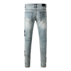 #8936 Amir* White Jeans