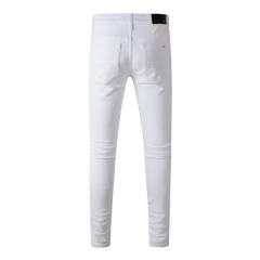 #592 Amir* White Jeans