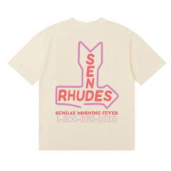 Rhude Sen Rhude T-Shirts (Black Beige White)