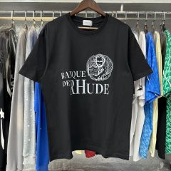 Rhude Egyptian Pharaoh T-Shirts (Black Beige White)