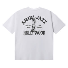 Mr. Jazz Wolf Letter Print tee 2 colors