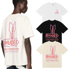 Rhude Sen Rhude T-Shirts (Black Beige White)