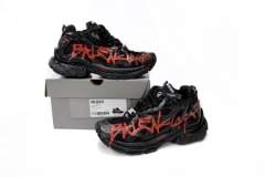 Balenciaga MEN S RUNNER GRAFFITI SNEAKER IN BLACK