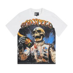 Godspeed Skull T-Shirt White