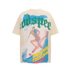 Godspeed Skull T-Shirt Beige