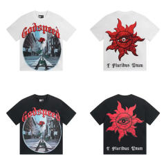 Godspeed Skull T-Shirt White Black