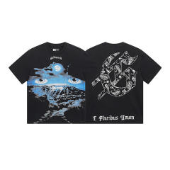 Godspeed Skull T-Shirt White Black