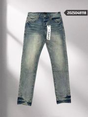 1:1 quality version Purple Classic Washed Jeans