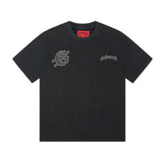 Godspeed Skull Cowboy T-Shirt Black