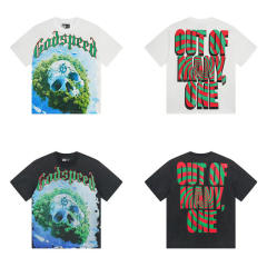 Godspeed Skull T-Shirt White Black