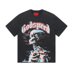 Godspeed Skull Shadow T-Shirt Black