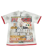 Vale Forever Martin Luther King Jr. Poster Print Washed Version Tee