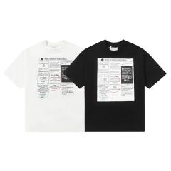Maison Margiela MM6 T-Shirt Black White