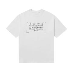 Maison Margiela MM6 T-Shirt Black White