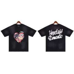 AM Mismatched Foam Letter Logo Print Tee 3 colors