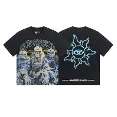 Godspeed Skull T-Shirt Beige Black