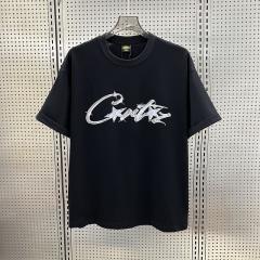Corteiz Tee White Black
