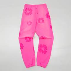 1:1 quality version 28219069 Kapok Fluorescence Powder Printed Sweatpants