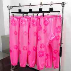 1:1 quality version 28219069 Kapok Fluorescence Powder Printed Sweatpants