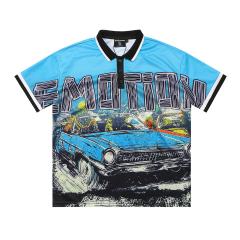 28208856 Alien Car Print Polo Shirt 2 colors