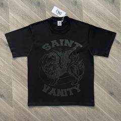 1:1 Top Quality Saint Vanity Distressed T-Shirt