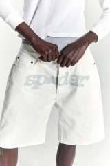 1:1 quality version LOGO Printed V3 Denim Shorts 2 colors