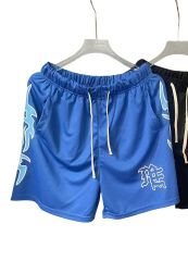 Mixed Emotion Lightning Logo letter printed breathable shorts 2 colors