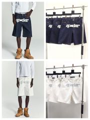 1:1 quality version LOGO Printed V3 Denim Shorts 2 colors