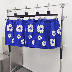 1:1 Quality Denim Tears Cotton Flower Foamed Print Shorts 10 Colors