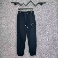Chrοme Heαrts Black Sweat Pants