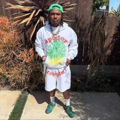 1:1 quality Coral Red Monogrammed Hoodie & Shorts Set