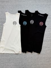 1:1 quality CH Printed Tank Dress for girls