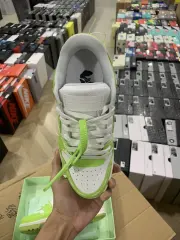 Off-White Out Of Office Low-Top Leather OW Sneakers Shoes White (Size 7-13)