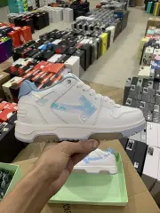 Off-White Out Of Office Low-Top Leather OW Sneakers Shoes White (Size 7-13)