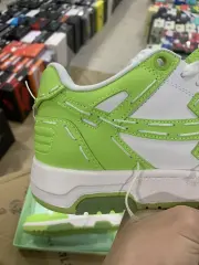 Off-White Out Of Office Low-Top Leather OW Sneakers Shoes White (Size 7-13)