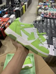 Off-White Out Of Office Low-Top Leather OW Sneakers Shoes White (Size 7-13)