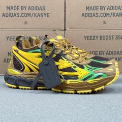 1:1 Quality Off-White OW Be Right Back Sneakers Shoes Yellow(Size 7-13.5)