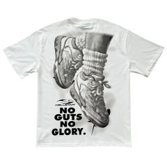 Hellstar Abstract Basketball Frame Sneakers Stacked Socks Printed Tee