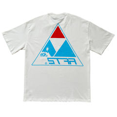 Hellstar Screaming Boy Climbing Mountain Top Print Tee