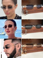 1:1 Top Quality Chrοme Heαrts Sun Glasses Sunglasses