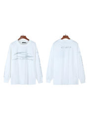 Hellstar HS Letter Printed Long Sleeve T-Shirt