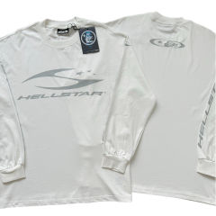 Hellstar HS Letter Printed Long Sleeve T-Shirt