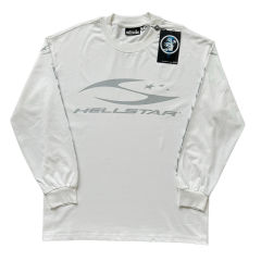 Hellstar HS Letter Printed Long Sleeve T-Shirt